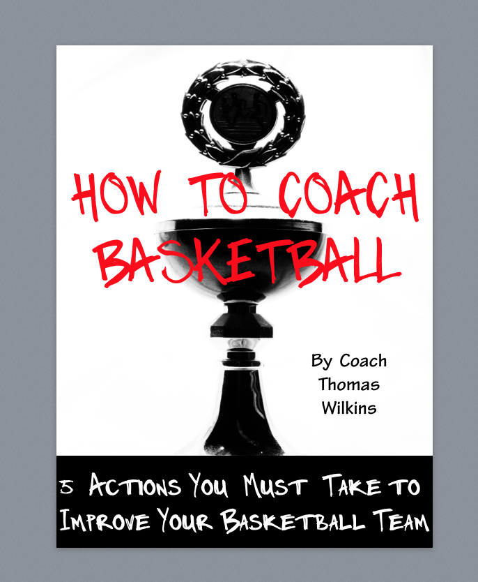 Here is the cover to the How to Coach Basketball ebook.